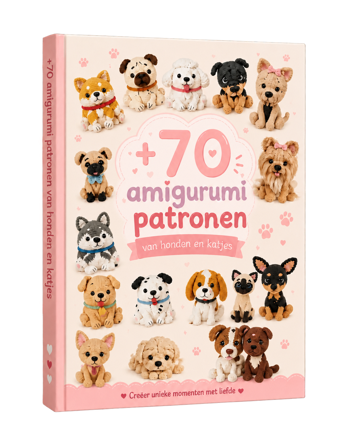 Cover van het e-book Amigurumi Huisdieren met +70 patronen