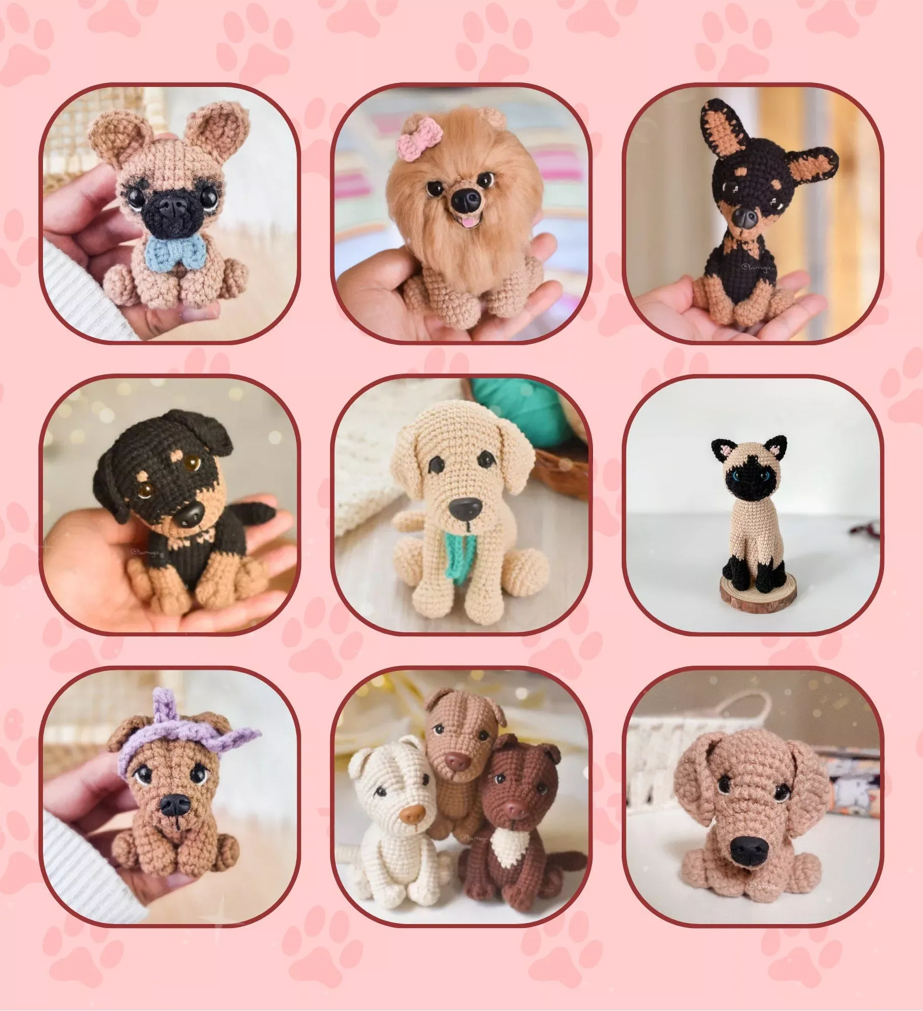 Amigurumi huisdierpatronen 3